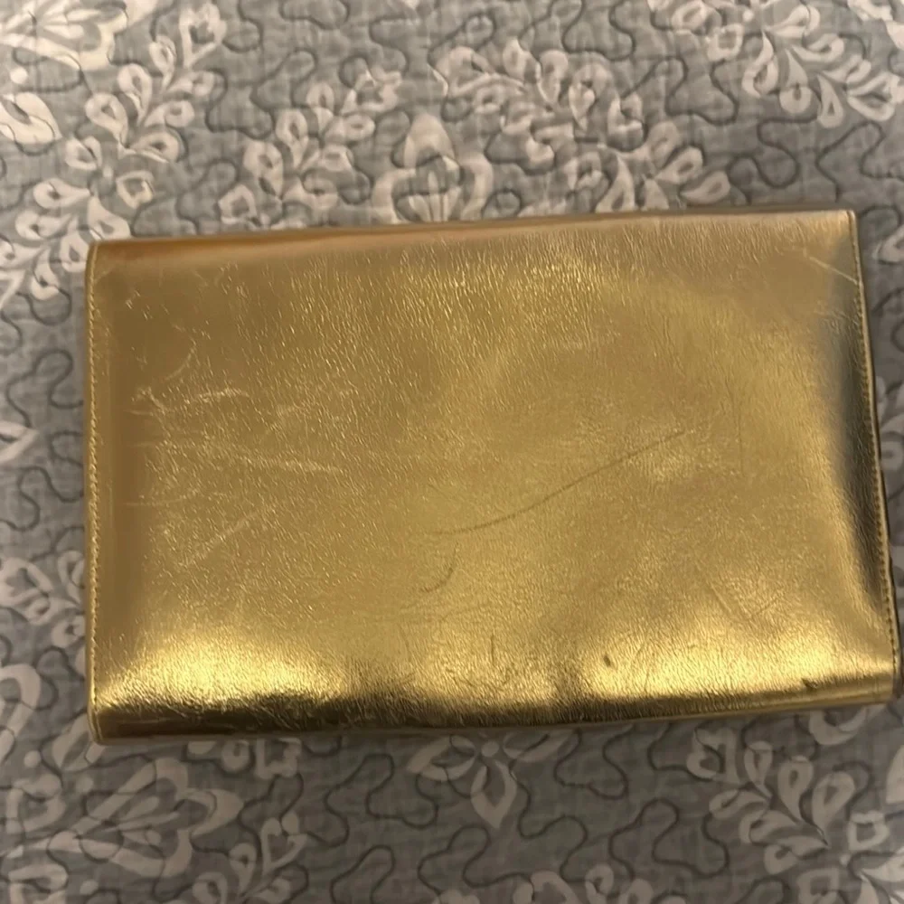 Gold Clutch Bag - Picture 2 of 4